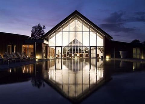 Indoor pool, a heated pool