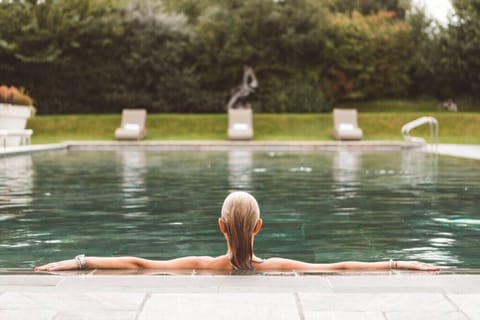 Indoor pool, a heated pool