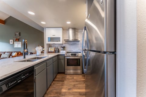 Full-size luxury kitchen.