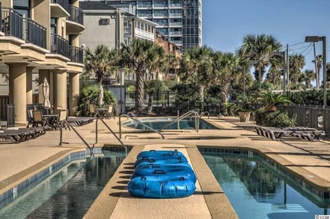 Indoor pool, a heated pool