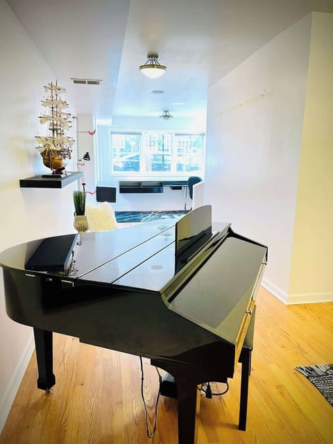 Electric Baby Grand Piano - Downstairs