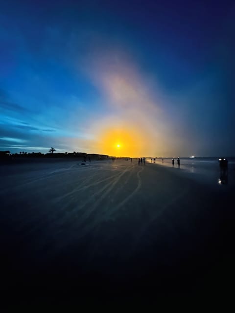 On the beach