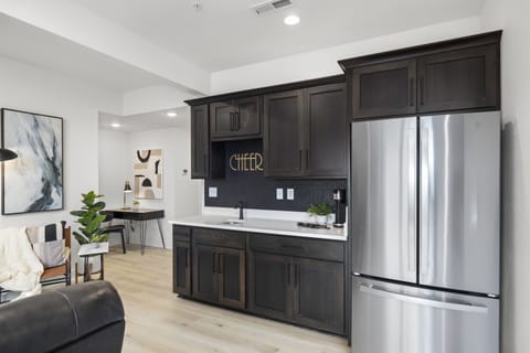 Kitchenette with Espresso Machine