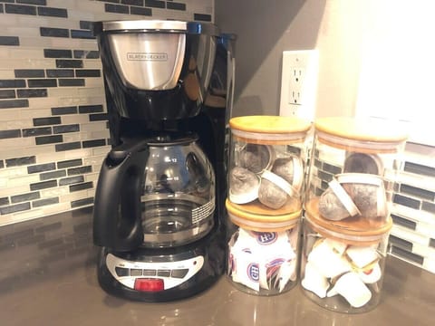 Coffee and Keurig machine is served!