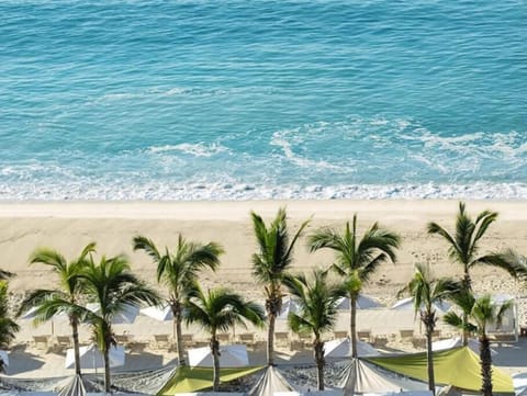 Sun loungers, beach towels