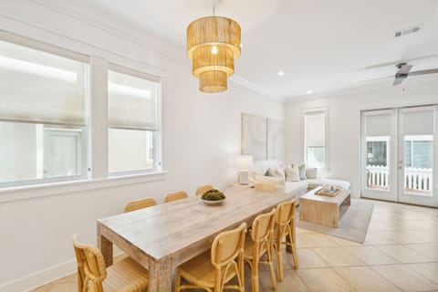 Dining area and living room!