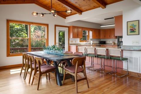 View from Dining Room to to Kitchen