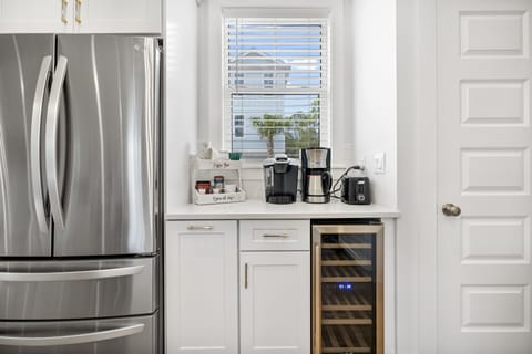 Kitchen Area with Keurig and Coffee Pot