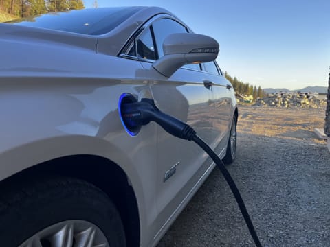 Onsite parking, car charging station