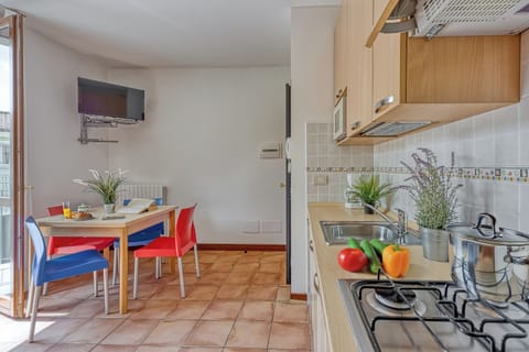 Kitchen and dining area