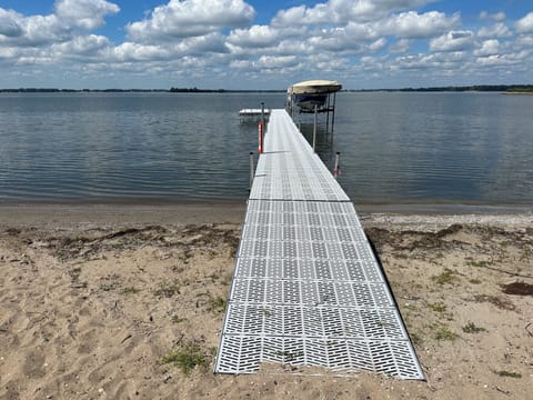 Sun loungers, beach towels