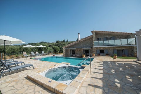 Villa Martha Perithia Corfu-Exterior
