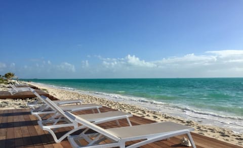 Sun loungers, beach towels