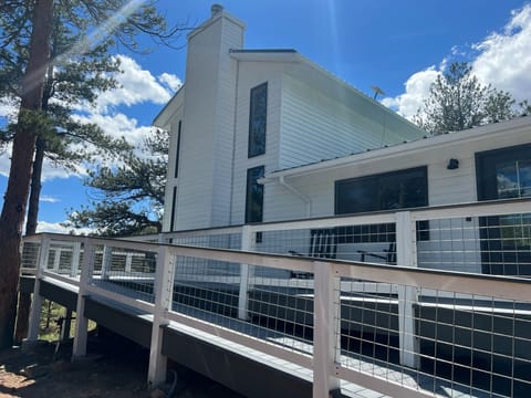 Close up front of home, note ADA ramp for accessibility 