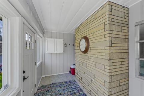 Foyer located in the back of the house