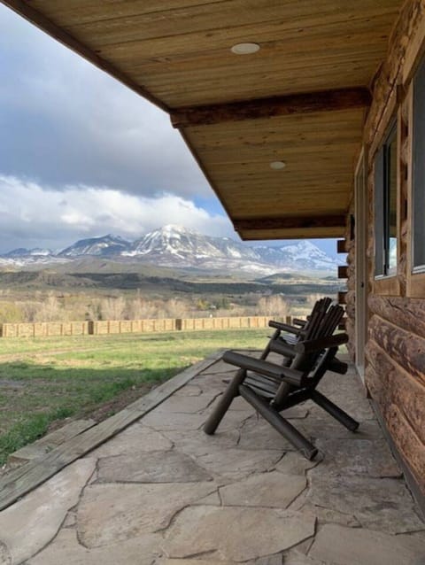 Taylor's Depot porch may be the best place to sit and enjoy the mountains and all that goes on at Fort Austin