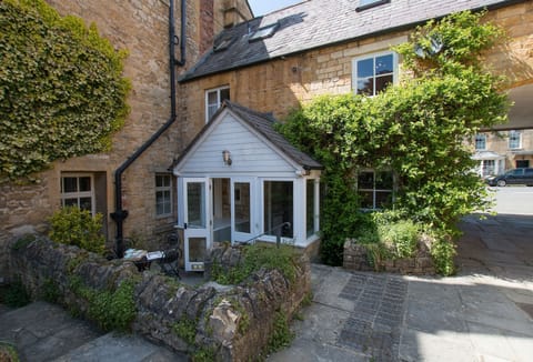 Sherborne House boasts a pretty courtyard area