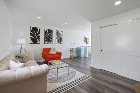 Upper level living room