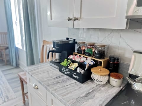 Coffee? Tea? Decaf? We've got you covered. Stocked with whole bean coffee and an ultra quiet blade grinder, you can have the best of brews from the comfort of your balcony at Perdido Key Oasis