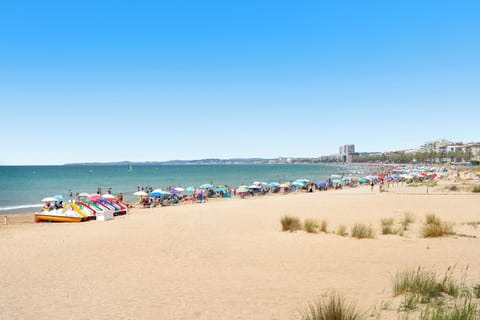 On the beach