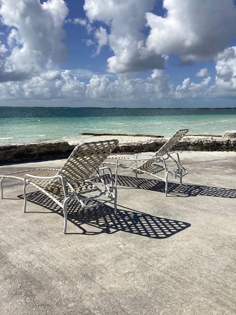 Sun loungers, beach towels