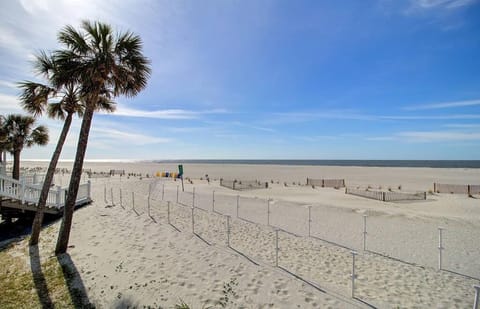 On the beach