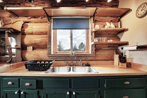 Area has been newly upgraded with dishwasher, new faucet, + more counter space