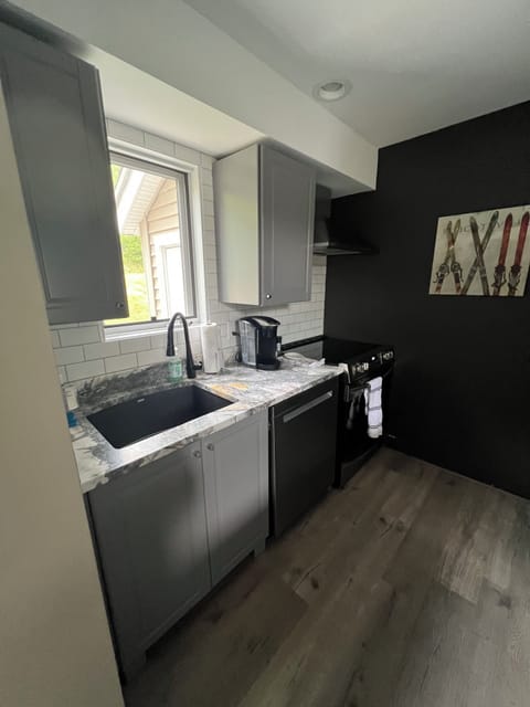 Updated kitchen with everything you need to cook a delicious meal.