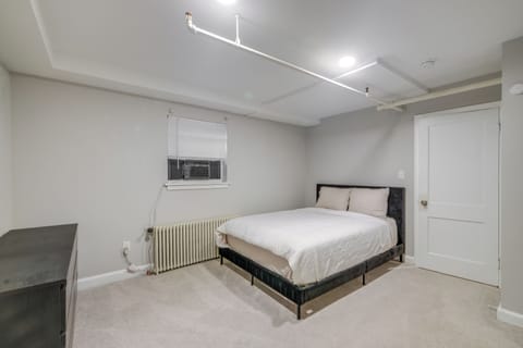 Bedroom | Queen Bed | Window A/C Unit