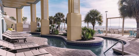 Indoor pool, outdoor pool