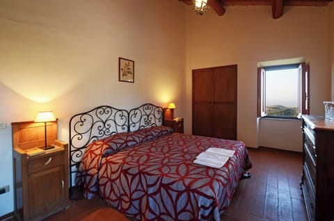 This could be a double bedroom with a second single bed or 3 single beds.