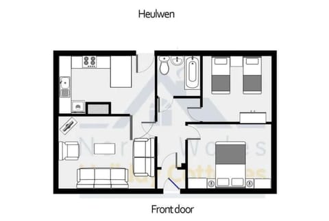 Heulwen - Floor Plan