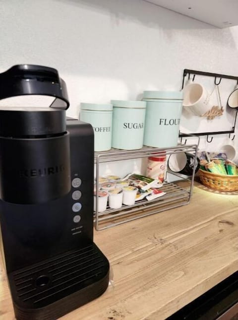 we provide snacks.  tea and coffee for you to enjoy 