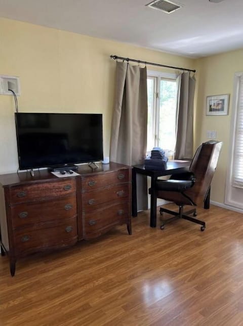 Writing desk and TV in King Bedroom