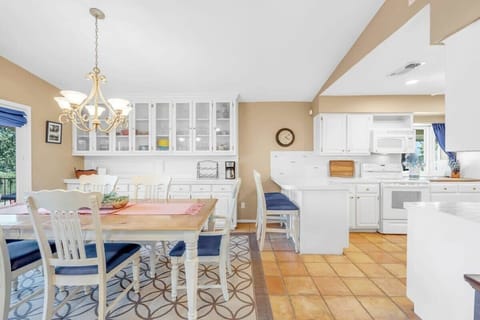 Additional seating at the Kitchen bar