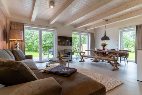 Living room with access to the terrace