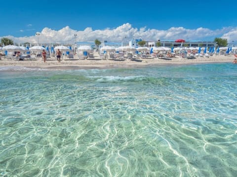 Sun loungers, beach towels