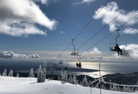 Cypress Mountain 45 min drive away
