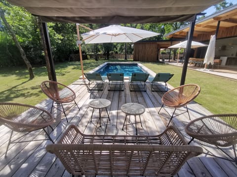 Indoor pool, outdoor pool