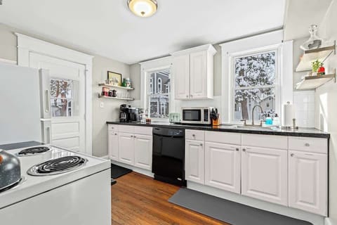 Fully equipped kitchen is stocked to cook your favorite meals at home