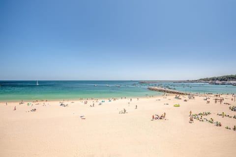 On the beach