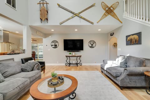 Twain Harte Vacation Rental | 3BR | 2.5BA | 1,800 Sq Ft | Access Only By Stairs