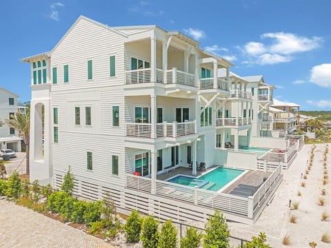 Experience luxury living with this spacious 8-bedroom home, complete with a private heated pool and elevator.