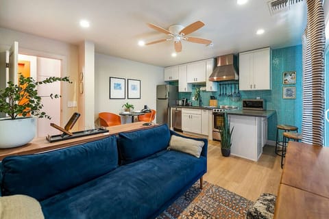 Secret Hideaway at UpValley Inn & Hot Springs. Nestled away from the crowd, this 1 bedroom apt is a perfect base from which to enjoy all the amenities of our hotel while experiencing the comforts of home.