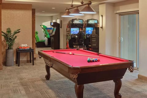 Game room on property