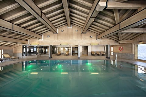 Indoor pool, a heated pool