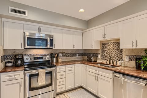 Here is another view of your well-appointed kitchen.