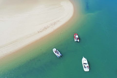 On the beach