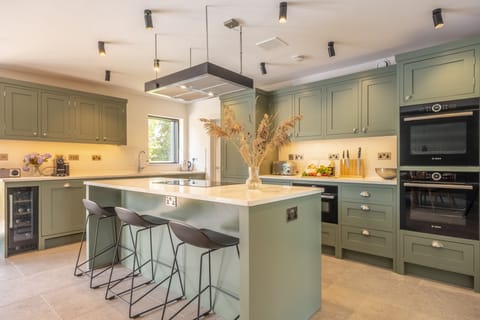 Ground floor: A smart fully fitted kitchen