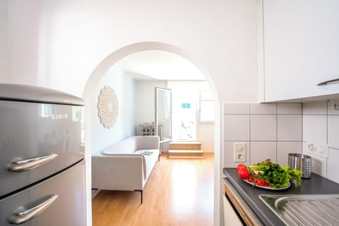 Kitchen and dining area